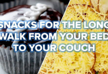 Συνταγές σνακ για τη μεγάλη βόλτα από το κρεβάτι σας στον καναπέ σας